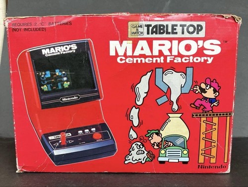 Nintendo mario cement - mario's,