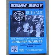 BIG MOUTH BRUM BEAT MAGAZINE SEPT 1992 BIG MOUTH COVER UK