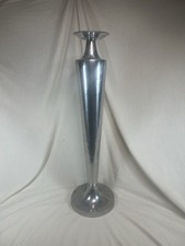 Extra Large Huge Art Deco Style Candlestick Candle Holder Cast Aluminium  72CM 