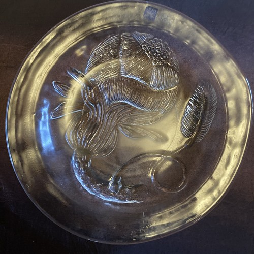Vintage nuutajarvi peony plate - peony,