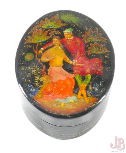 Vintage russian palekh - vintage, lacquer