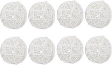 18 Pcs Wicker Rattan Balls