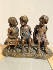 Bronze Affect Ornament Of 3