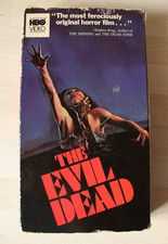 The Evil Dead VHS 1979 HBO Video, First Release, Rare, Vintage, Collectable, 