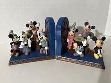 Rare Disney "Mickey Throughout the Years" Bookends from Disney Direct