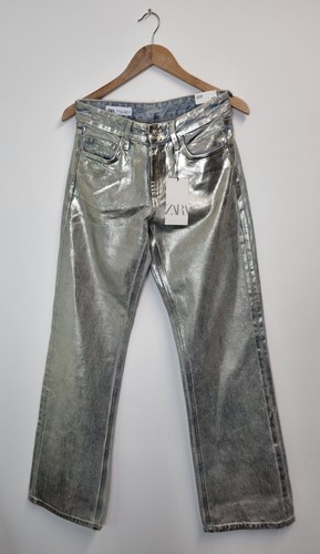 Zara silver shimmer - silver, low