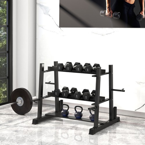 Tier dumbbell rack for - dumbbell,