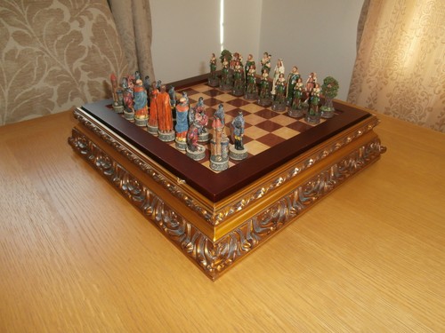 Robin hood themed hand painted - robin,