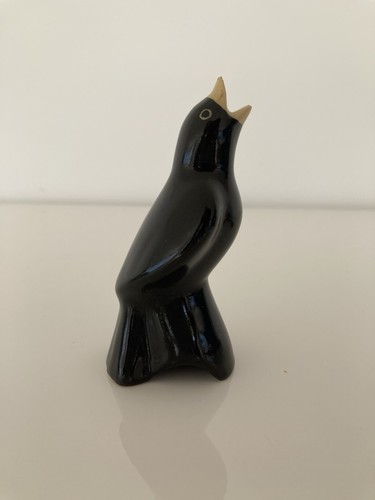 Blackbird vintage ceramic - vintage, pie