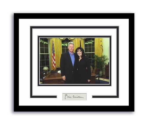 Bill clinton autographed - bill,