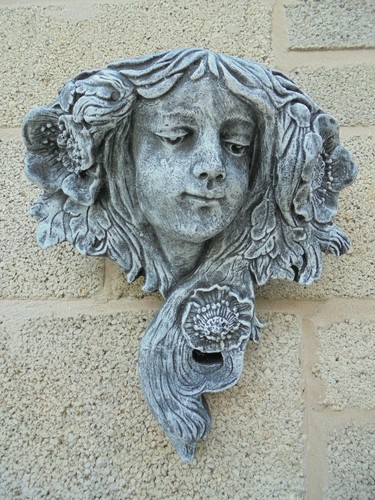 Large art nouveau poppy - art,