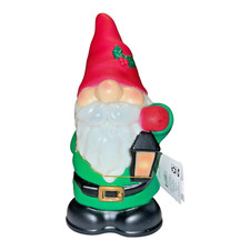 Christmas Blow Mold Gnome with