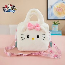 NEW PLUSH HELLO KITTY HANDBAG/