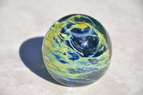 Vintage signed hand blown made - vintage,