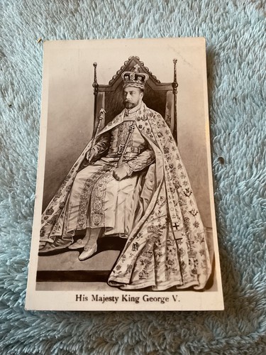 Royalty postcard m - postcard, h.m.king