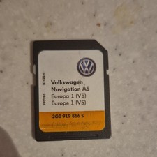 Volkswagen V5 Sat Nav SD Card 3G0 919 866S EUROPE  Maps VW