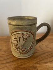 Tremar Studio Pottery 4.5”.  Coffee Mug. Osprey. Exc.MR 26260 