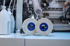 Edgebander buffer wheels