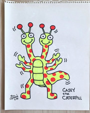 Vtg Sci Fi Concept Sketch