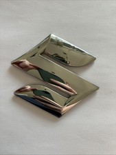 Suzuki Rear Badge Emblem S Logo Silver Chrome Plastic 778811-63J0 DAMAGED