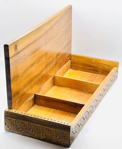 Wooden carved compartments - wooden,