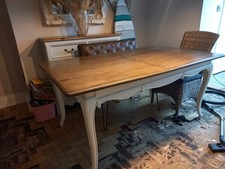 Wood shabby chic extendable - chic,