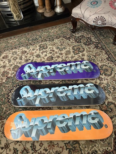 Supreme chrome deck set - chrome,