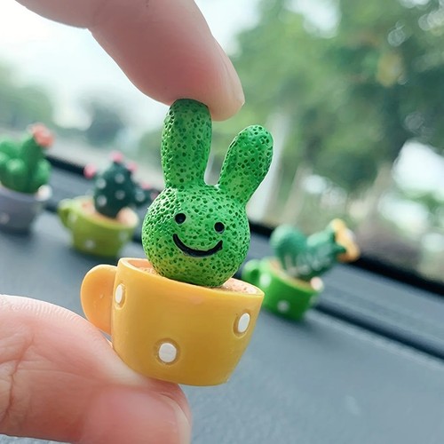 Set resin succulent - of, 4,