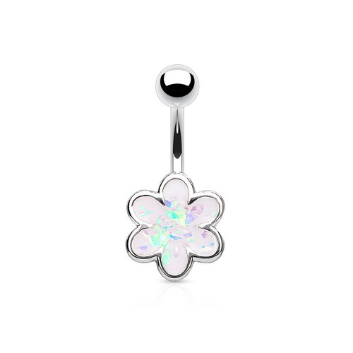 Opal glitter filled petal - filled,
