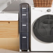 Slim Bathroom Storage Unit