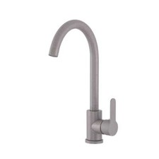 Grey Sink Tap Brass Mixer