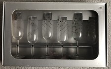 NEW Box Set Of 6 Champagne
