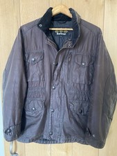 Barbour Sapper Wax Jacket Size S - Brown (rare)