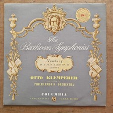 BEETHOVEN Symphony No. 3 EROICA KLEMPERER SAX 2364 COLUMBIA VINYL LP