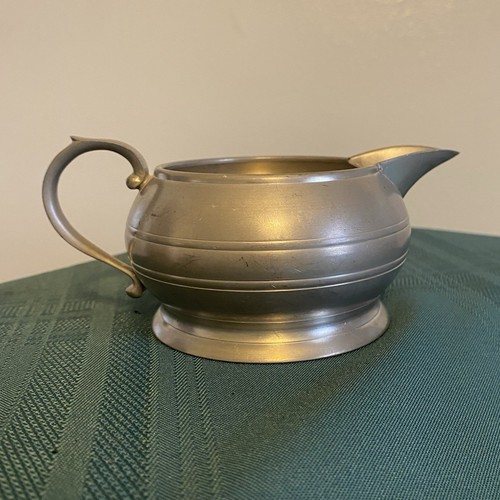 Vintage crown rose pewter - &,