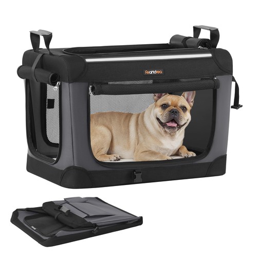 Collapsible dog crate portable - collapsible,