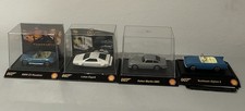4× Shell James Bond 1:64 Scale Collectible Cars
