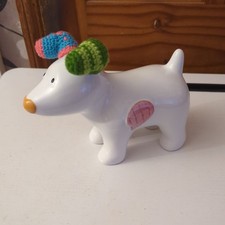 The Snowdog Wild In Art 2016 Ceramic Ornament The Snowman 6.5” Tall