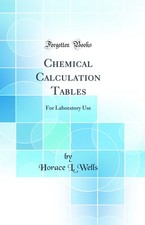 Chemical Calculation Tables
