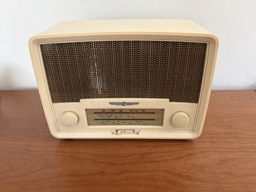 1956 radio rentals 208 cream - 1956,