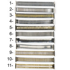 Steel Bracelets Stretchy Expandable Watch Strap 16mm - 22mm Expander Silver Gold