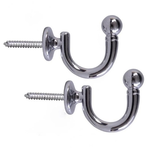 Small ball end chrome finish - small,