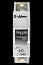CRABTREE 40 AMP CURVE B 6kA