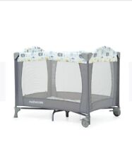 Mothercare Elephant Travel Cot, with extra mattress