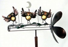 WHAT A HOOT OWL TRIO WHIRLIGIG