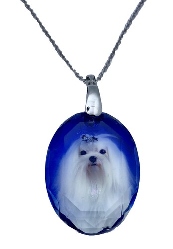 Maltese terrier crystal - maltese,