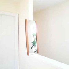 70s Vintage Teak Framed Wall