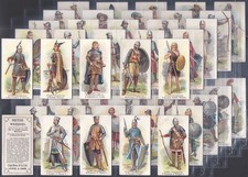 COPE COPES-FULL SET- BRITISH WARRIORS 1912 (BLACK PRINTING 50 CARDS) ALL SCANNED