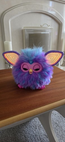 Hasbro furby purple blue - hasbro,
