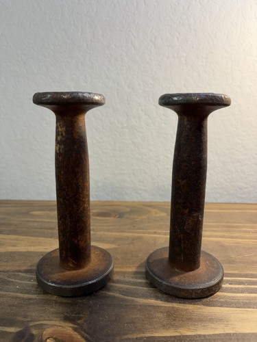 Pair antique wood - pair,